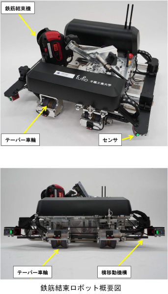自律型鉄筋結束ロボット「T-iROBO Rebar」を開発