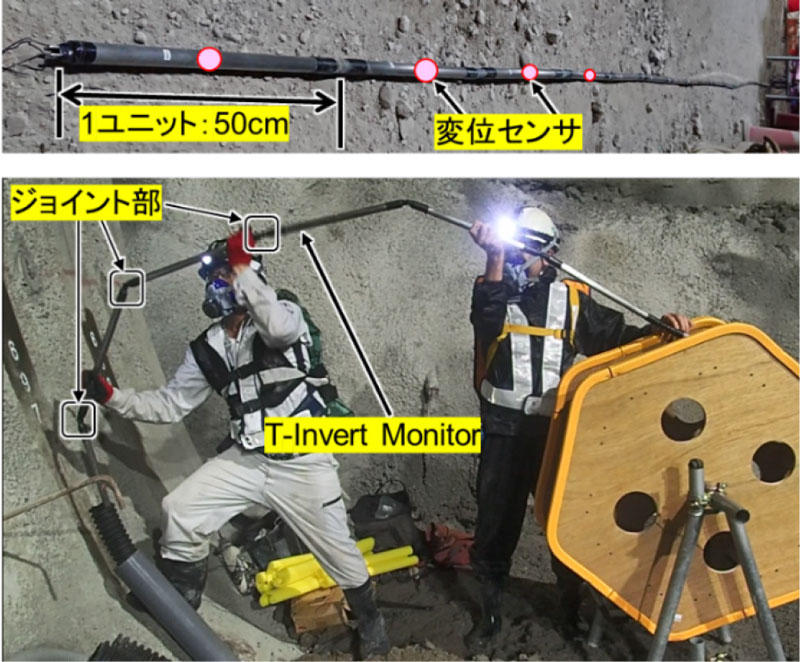 写真1　T-Invert Monitorの外観（上）と設置状況（下）