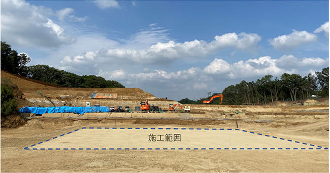 写真2 施工範囲全景