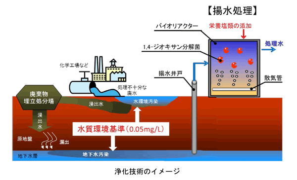 浄化技術のイメージ