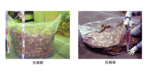 エコプレスパック(可燃物特殊圧縮袋)
