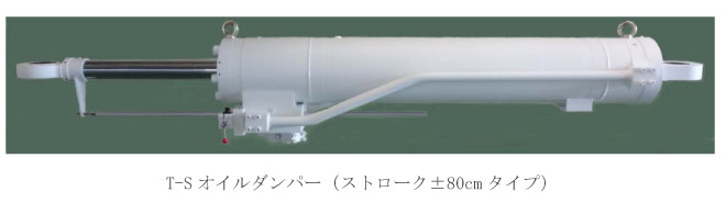 免震用切替型オイルダンパー