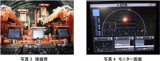 コンピュータを活用したトンネル削孔支援機能を開発