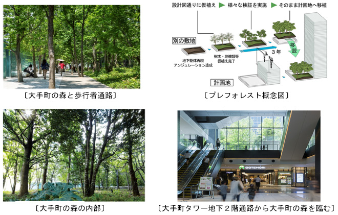 「大手町の森（大手町タワー）」第16回「屋上・壁面緑化技術コンクール」で環境大臣（屋上緑化部門）を受賞