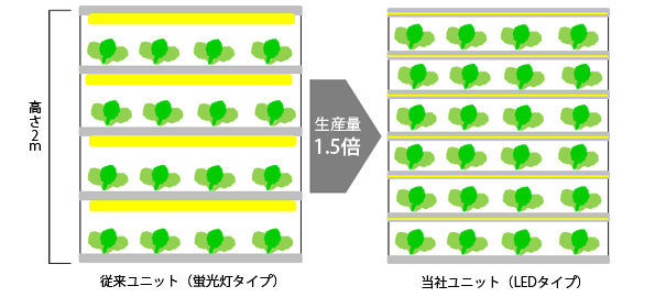 面積効率イメージ