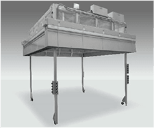 ウォールレス型クリーンブース