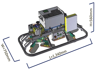 ロボット外寸