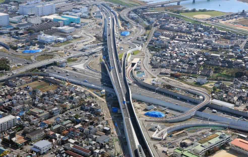 東京外かく環状道路 田尻工事