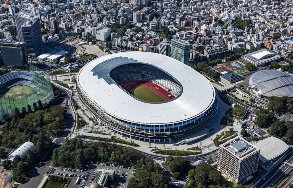 大成建設と新旧国立競技場