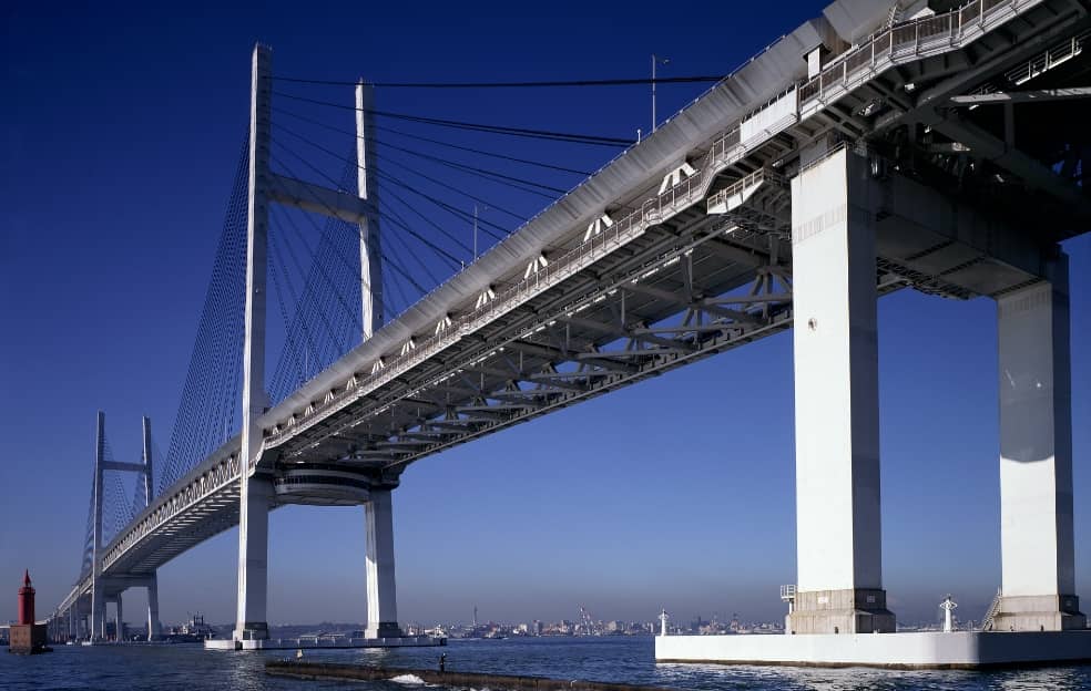 Metropolitan Expressway,Bayshore Route, Yokohama Bay Bridge