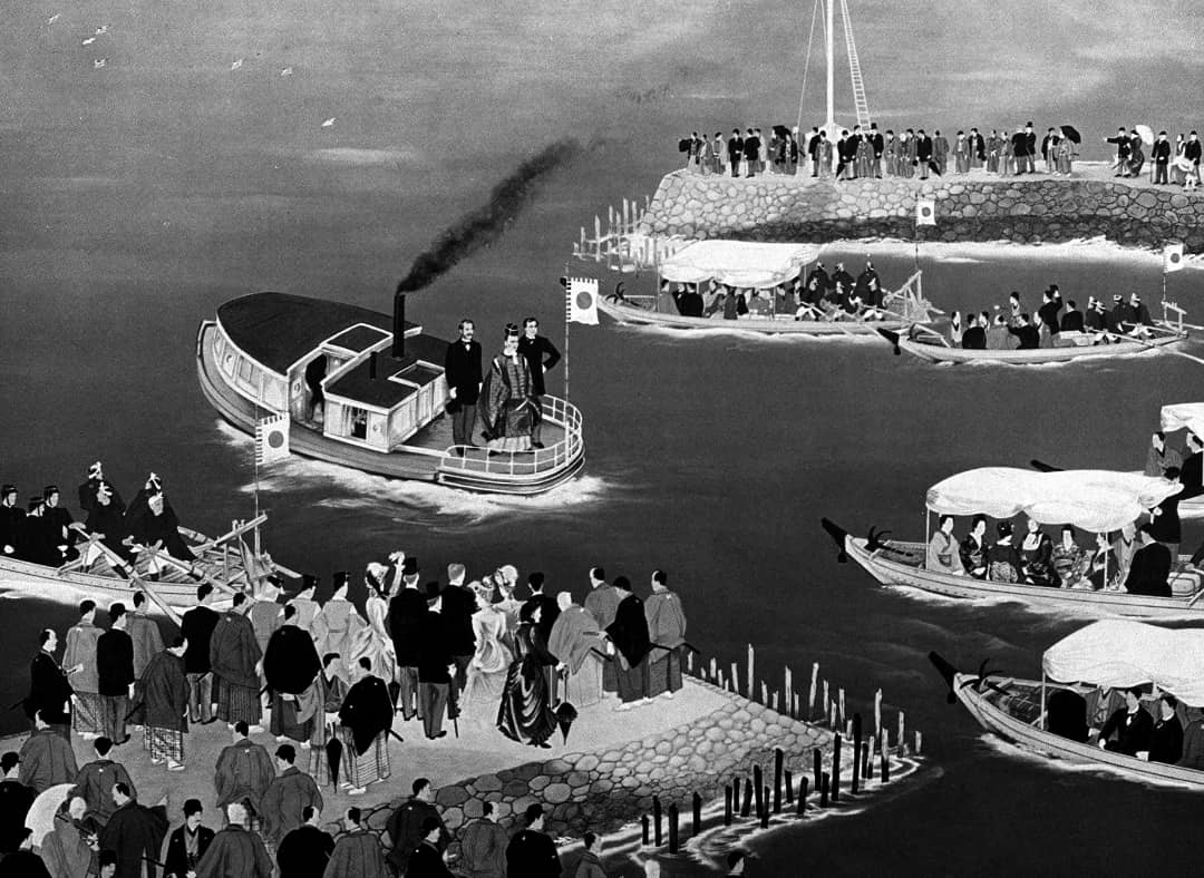 First long-term inspection tour of the U.S. and Europe by a civilian