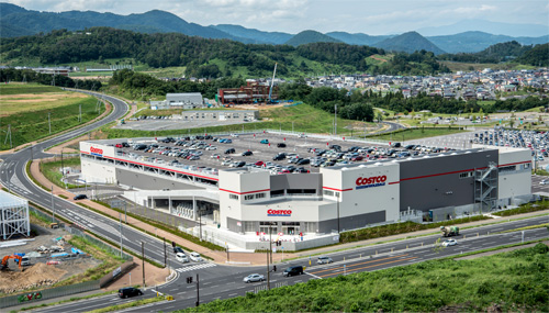 コストコホールセール上山倉庫店 | 大成建設株式会社